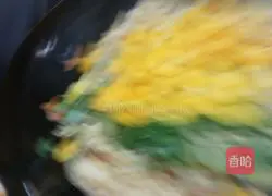 Illustration of how to make mango fried rice 7