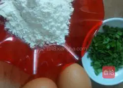 Illustration of how to make egg cake 1