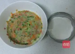 Vegetable ham and egg pancake recipe 4