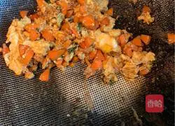 Illustration of how to make tomato and egg rice 11