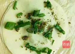 Illustration of how to make dumpling skin sesame cakes 5