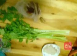 Celery and meat dumplings.Recipe 3