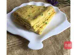 Illustration of how to make egg pancakes 9