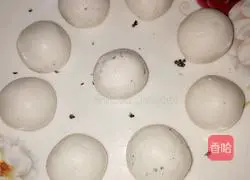 Illustration of how to make black sesame glutinous rice balls 8