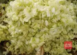 Illustration of how to make pork and cabbage buns 9