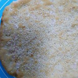 Delicious baked naan