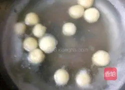 Illustration of how to make sweet potato dumplings and sago 12