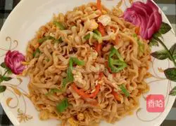 Illustration of how to make fried noodles 6
