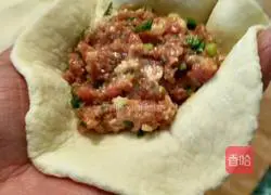 Illustration of how to make pork stuffed buns 10