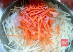 Potato shredded egg pancake recipe 4
