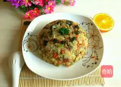 Sea Cucumber Fried Rice Recipe Illustration 9