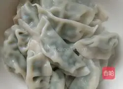 Illustration of how to make shepherd's purse dumplings 9