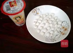 Illustration of how to make rice wine dumplings 1