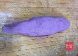 Purple sweet potato Peanut cake recipe 4