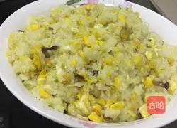 How to make egg fried rice Illustration 6