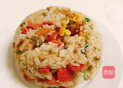 Egg Fried Rice Recipe Illustration 11