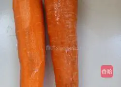 Illustration of how to make carrot and egg pancakes 1