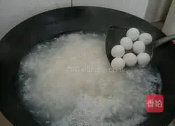 Illustration of how to make rice wine glutinous rice balls 2