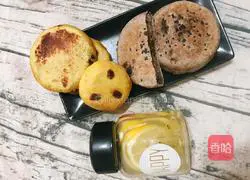 Illustration of how to make sweet potato, red bean and lotus seed pie 9