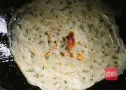 Illustration of how to make wheat paste roast (Hangzhou pancakes) 14