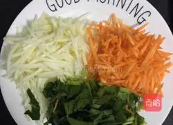 Illustration of how to make vegetable pancakes 4