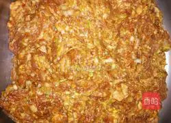 Illustration of how to make sauced pork buns 2