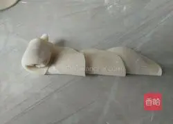 Illustration of how to make rose dumplings 5