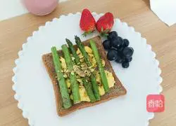 American Egg and Asparagus Sandwich Recipe Illustration 6