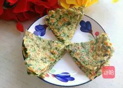 Illustration of how to make vegetable pancakes with electric pan 12