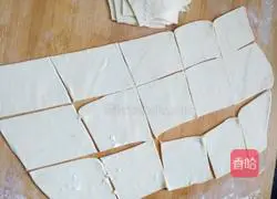 Illustration of how to make large wontons stuffed with mushrooms and meat 5