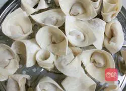 Illustration of how to make wontons 12