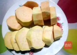 Illustration of how to make sweet potato steamed buns 1