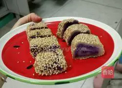 Illustration of how to make cute glutinous rice balls during the Winter Solstice 9