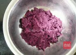 Purple Sweet Potato Butterfly Steamed Buns Recipe Illustration 3