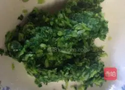 Illustration of how to make vegetable and meat wontons 3