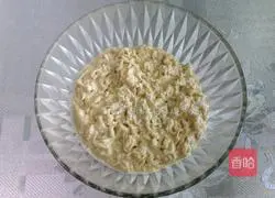 Illustration of making glutinous rice and lotus root cake 5