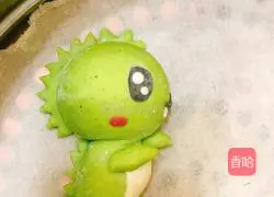 Illustration of how to make small dinosaur bag 19