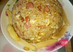 Egg Fried Rice Recipe Illustration 4