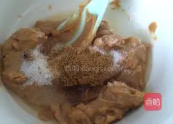 Pictures of how to make pepper-flavored peanut butter cake 2