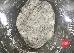 Illustration of how to make black sesame steamed buns 6