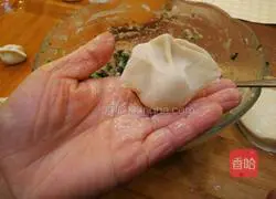 Illustration of how to wrap dumplings 13