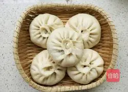 Illustration of how to make fennel meat buns 25