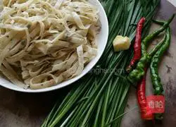 Illustration of how to make cumin fried pancakes 1