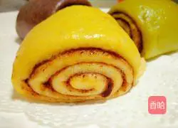 Illustration of how to make pumpkin steamed buns 19