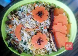 Illustration of how to make egg fried rice 6