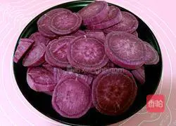 Illustration of how to make purple sweet potato and glutinous rice dumplings 2