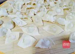 Pure shrimp wonton.Recipe 6