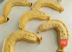 Illustration of how to make banana steamed buns (simulated version) 12