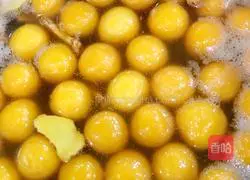 Illustration of how to make ginger maltose glutinous rice balls 5