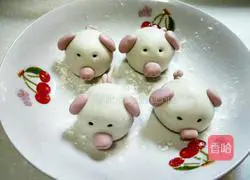 Illustration of how to make pig glutinous rice balls 4